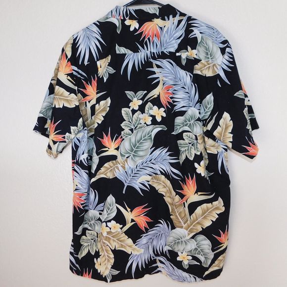 Tommy Hilfiger Hawaiian Shirt Adult XL Vintage Button Up Graphic Made in USA - Picture 7 of 7